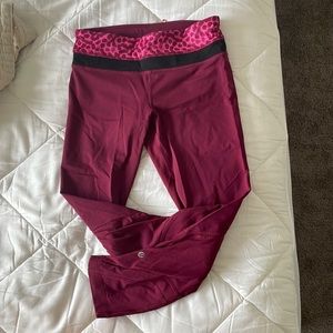 Lululemon Run Inspire Crop Size 4